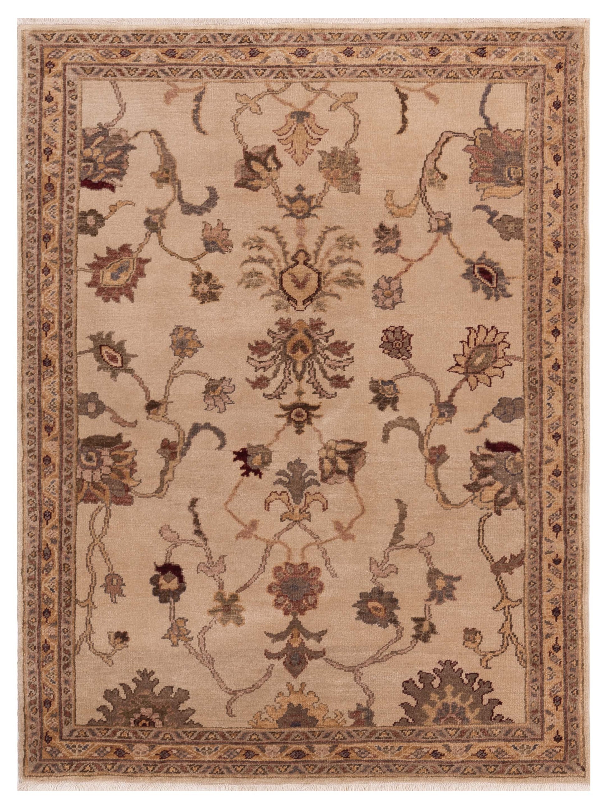 Pasha Turkish Elvan  Ivory Gold Traditional