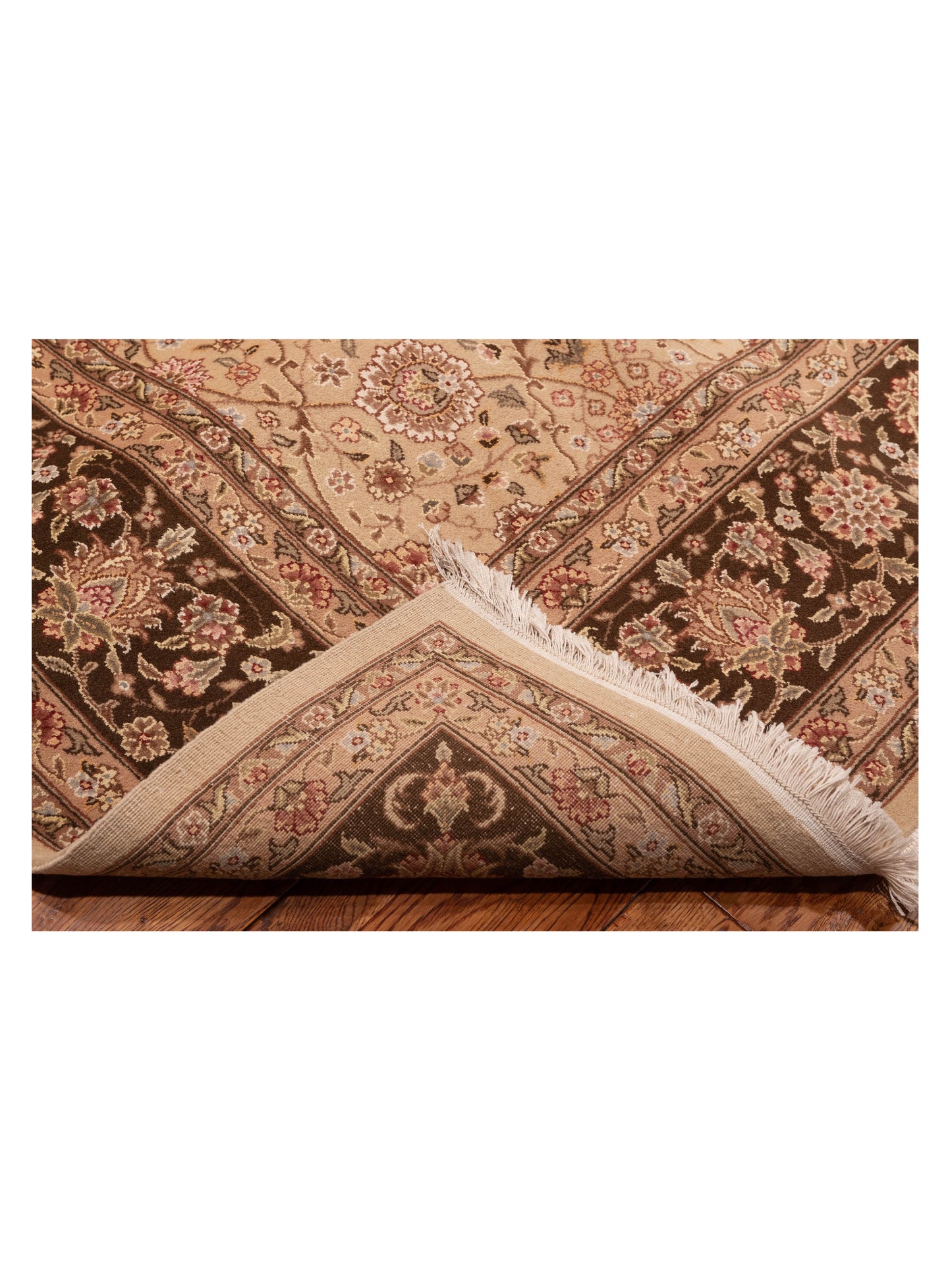 Magnolia 105690 Beige Brown 9x11.10 Hand Knotted Rug