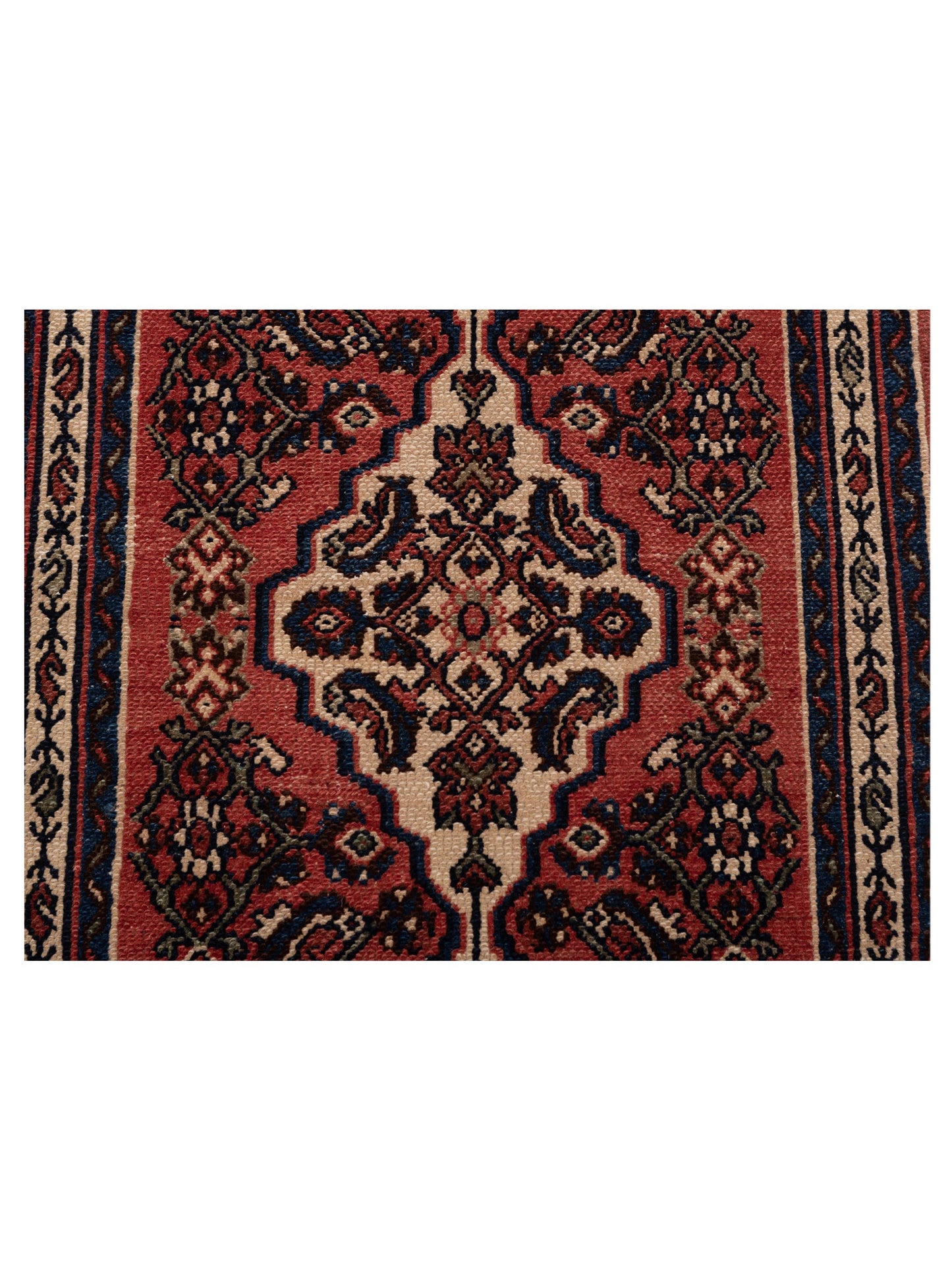 Persian 147752 Pink Ivory 2.7x9.11 Hand Knotted Rug
