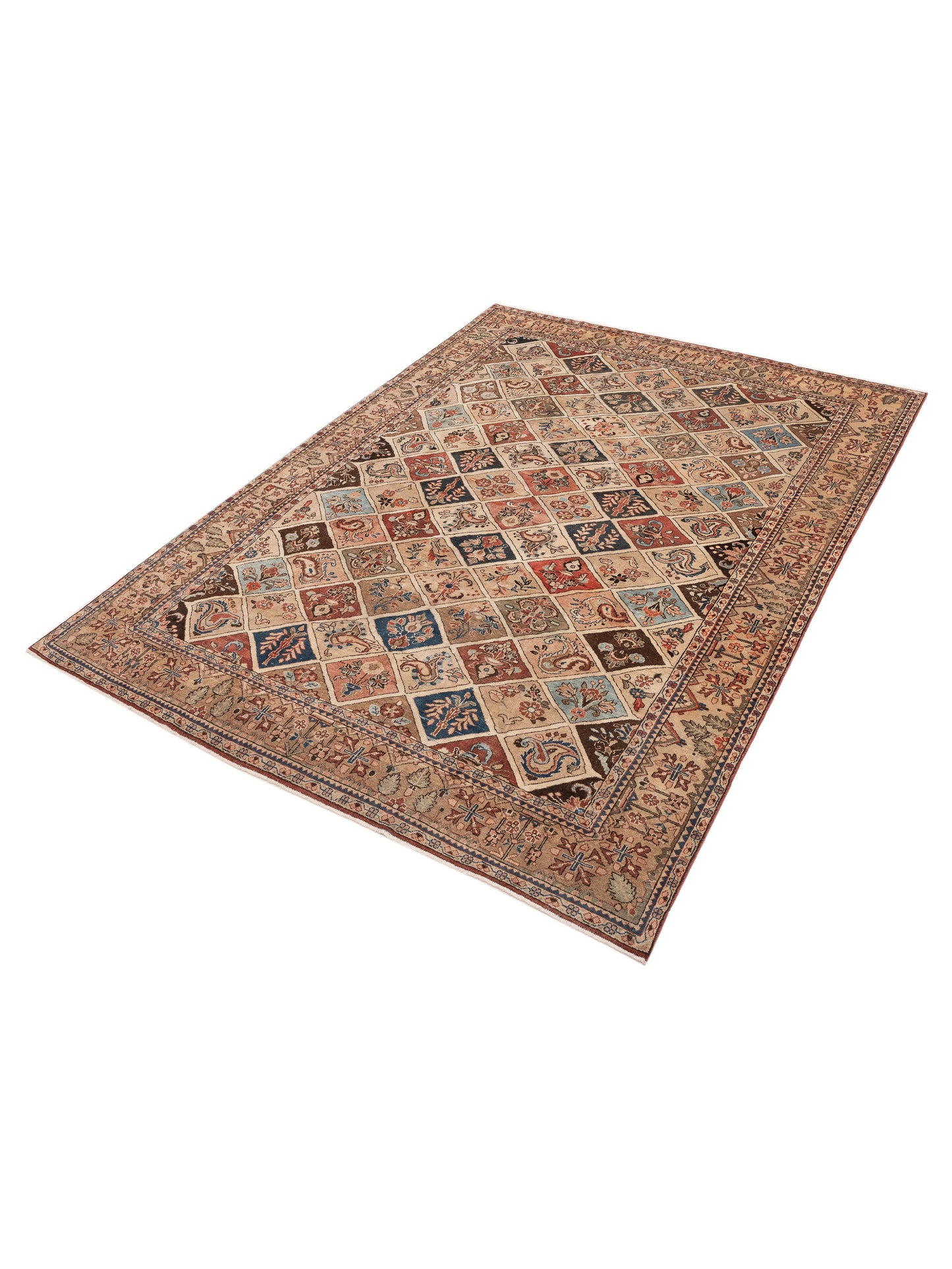 Persian 153621 Multi Multi 8.9x12.2 Hand Knotted Rug