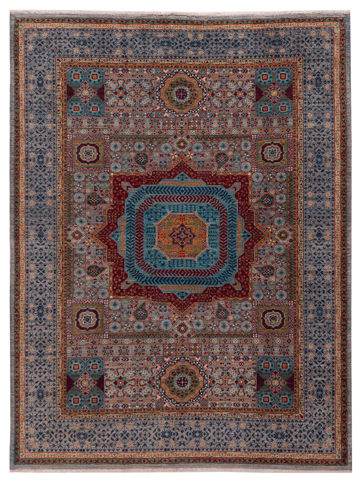 Nomad Super Mamluk  Gray Gray Traditional