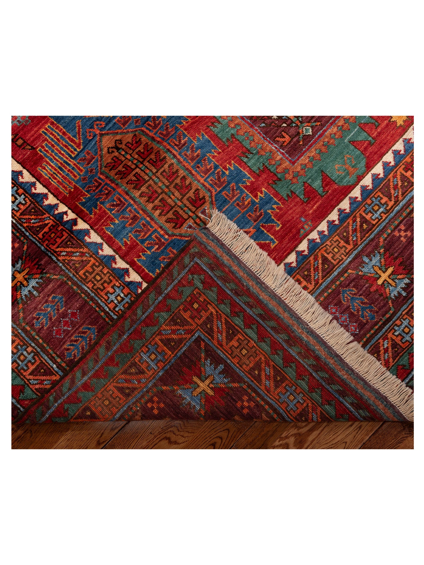 Sultan 152371 Red Purple 7.8x10.10 Hand Knotted Rug