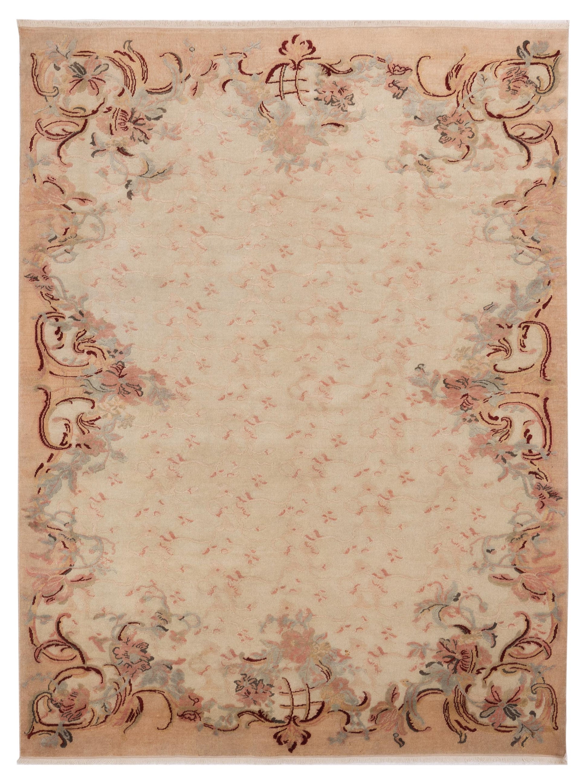 Pasha Antique Loom  Ivory Ivory Transitional