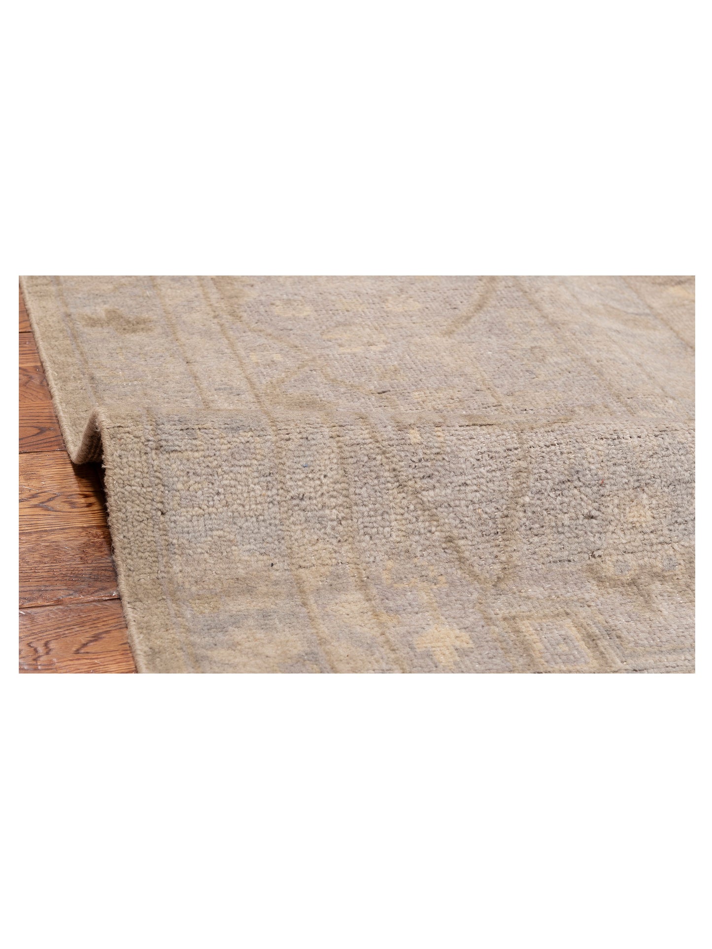 Stella 119163 Gray Gray 9x12 Hand Knotted Rug