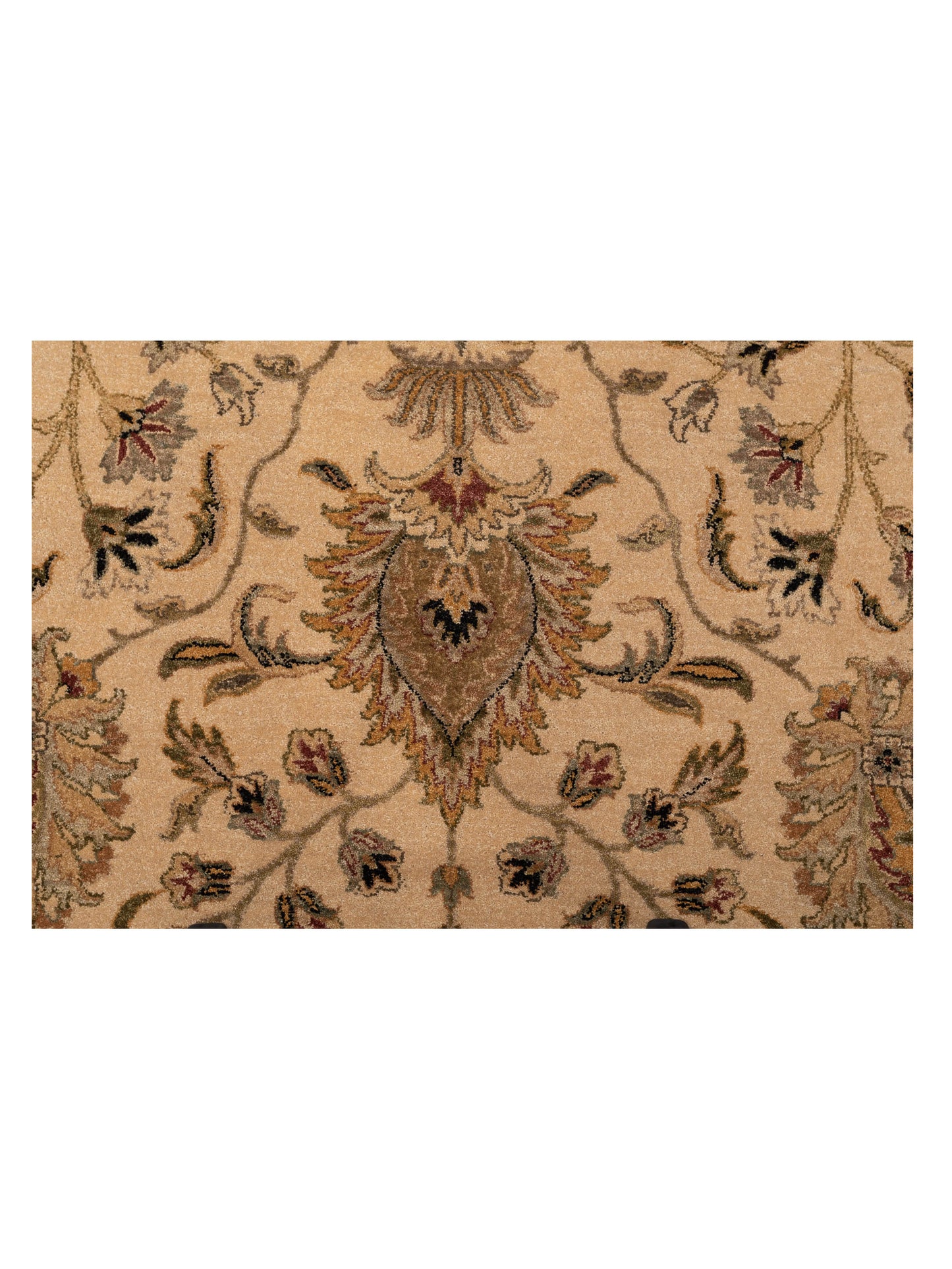 Haji Jalili 106788 Ivory Gold 13.2x17.4 Hand Knotted Rug