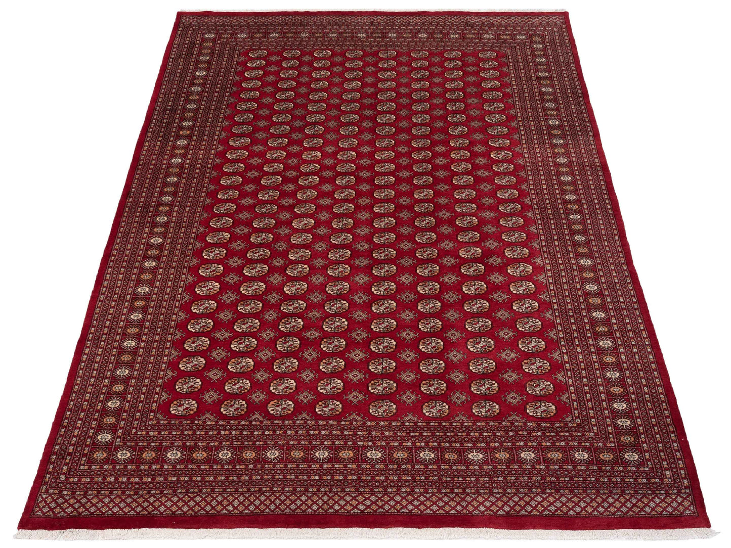 Bokhara 145701 Red 10.1x13.10 Hand Knotted Rug