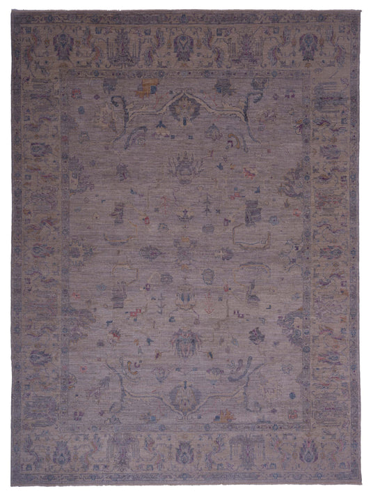 Anadol Angora Oushak  Gray Ivory Traditional