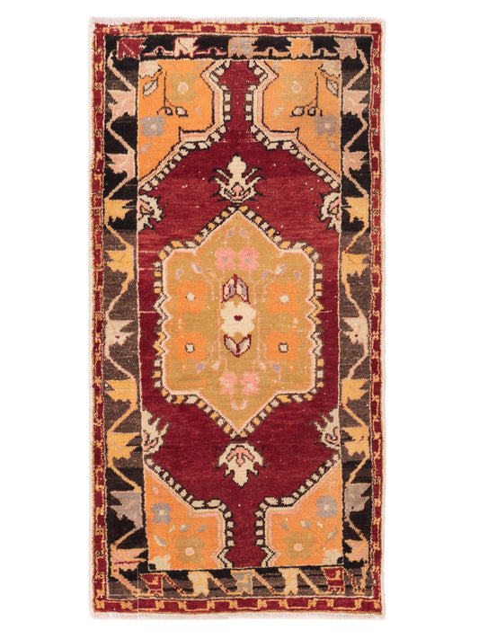 Pasha Old Anatolian  Red Brown Traditional