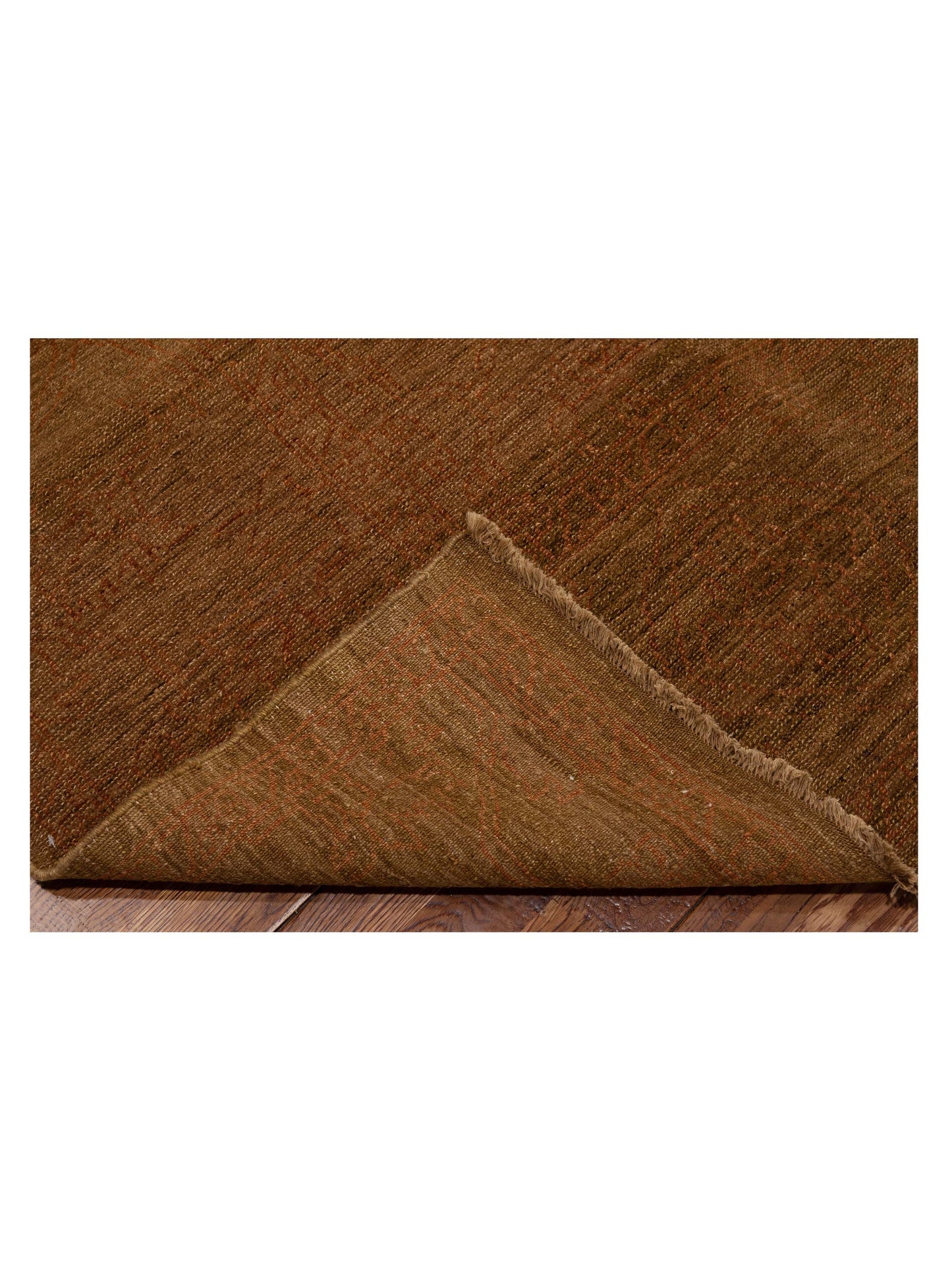 Defne Jade Brown Brown 8.1x9.11 Hand Knotted Rug