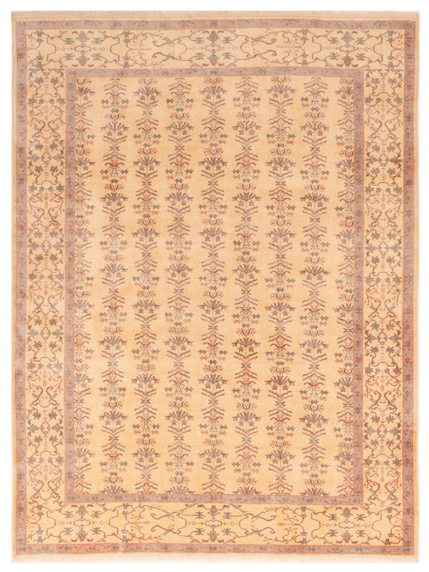 Pasha Antique Loom  Gold Gold Transitional