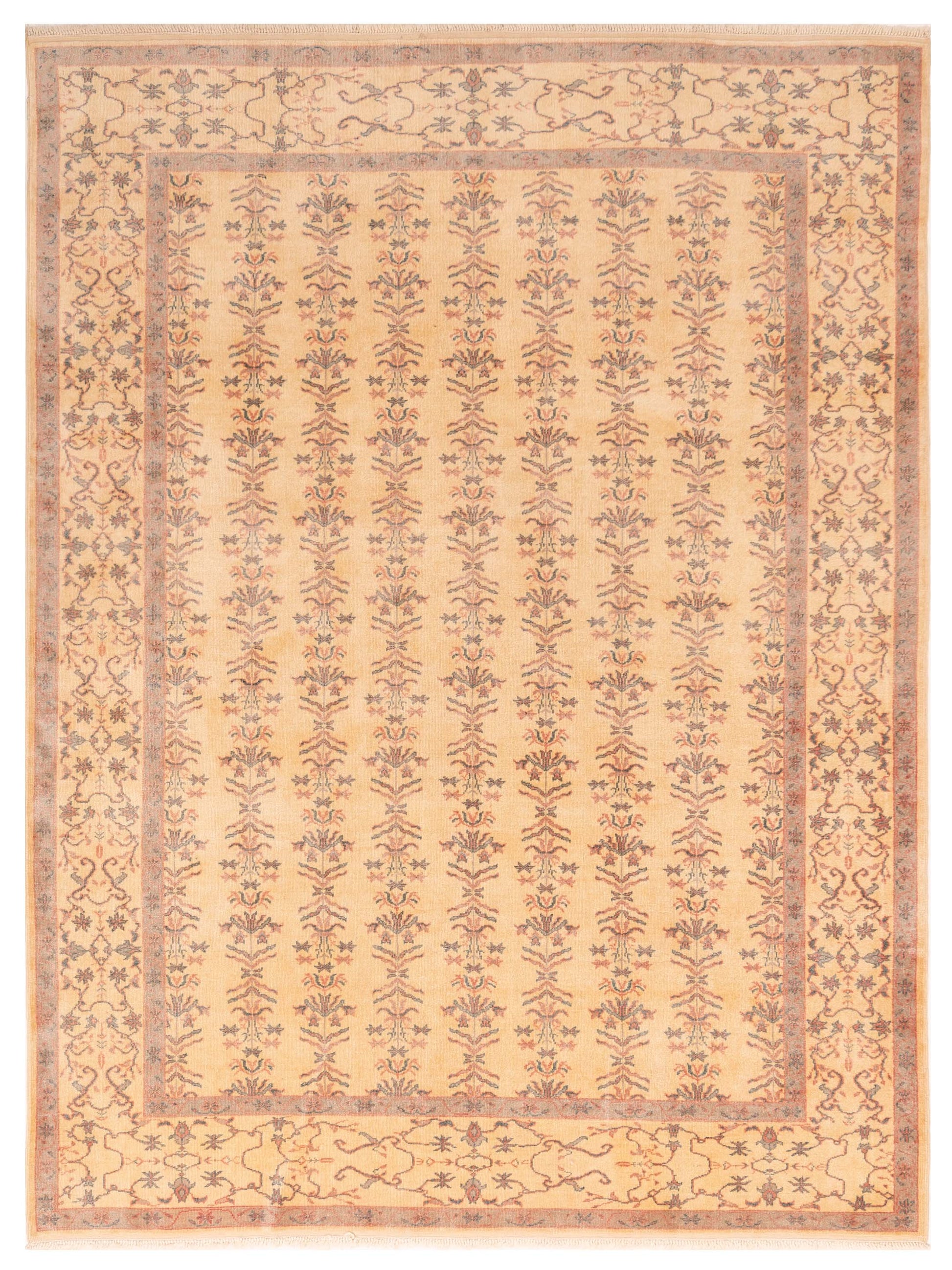 Pasha Antique Loom  Gold Gold Transitional