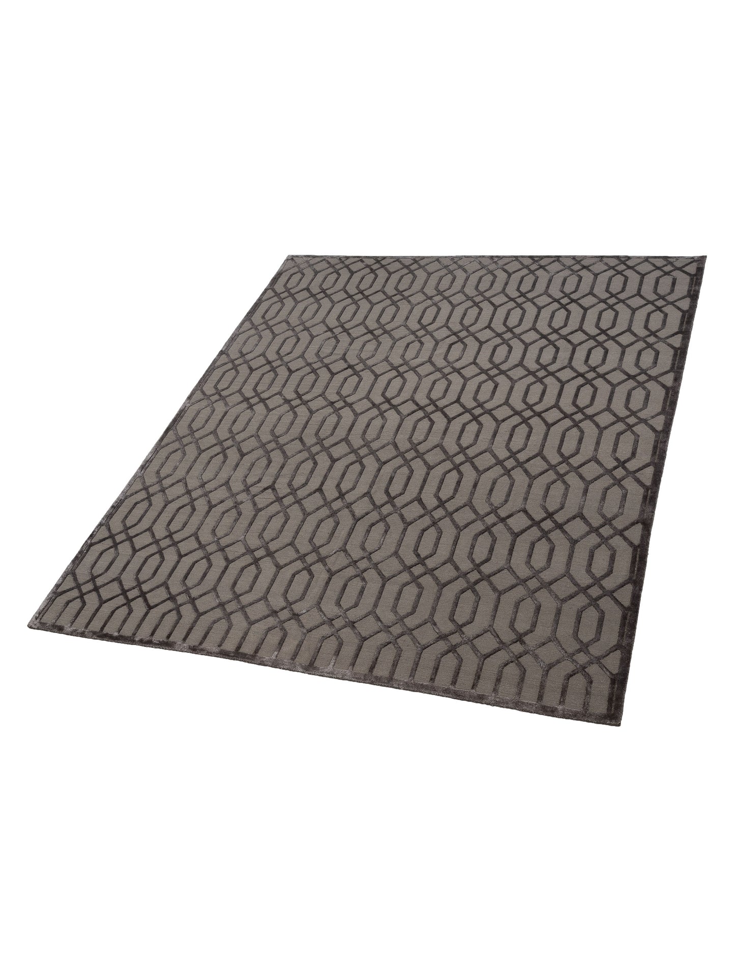 Tibetino 127475 Charcoal 8.2x9.10 Hand Knotted Rug