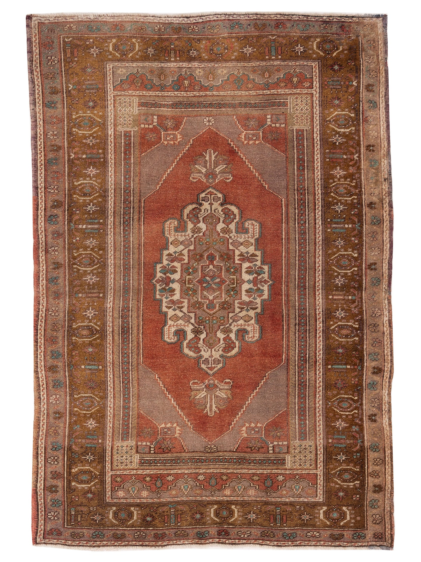 Pasha Old Anatolian  Rust Brown Transitional