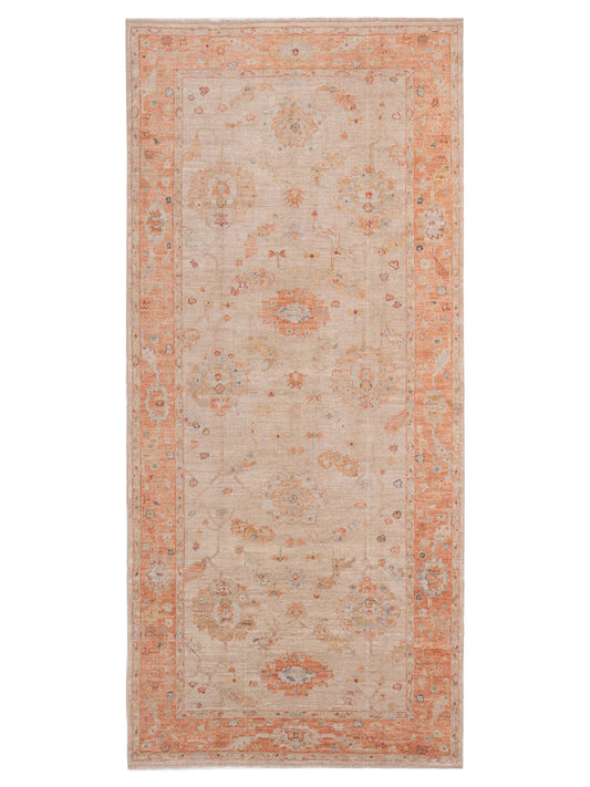 Anadol Angora Oushak  Beige Rust Traditional