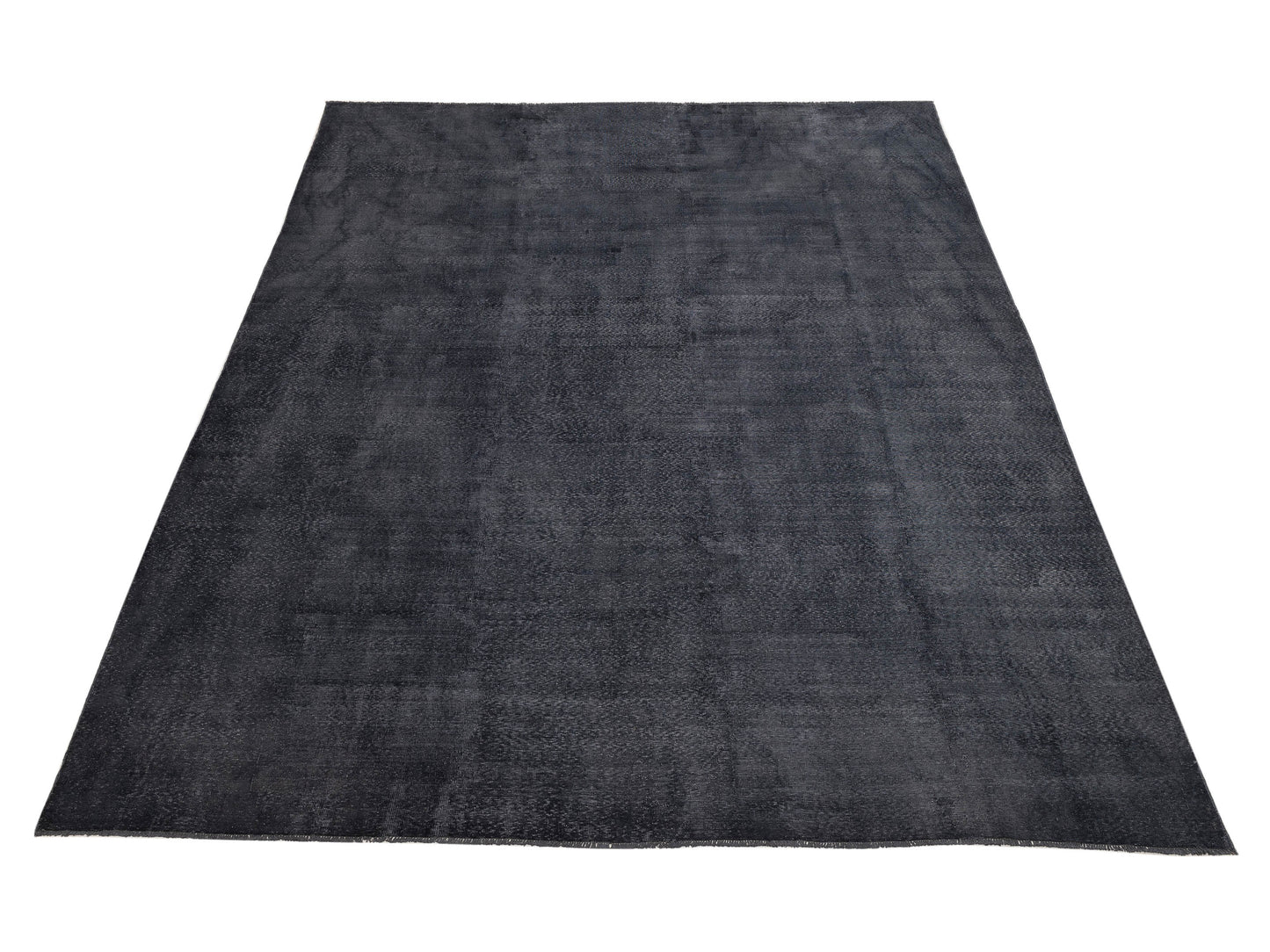 Vintage 86671 Gray Gray 11.3x14.2 Hand Knotted Rug