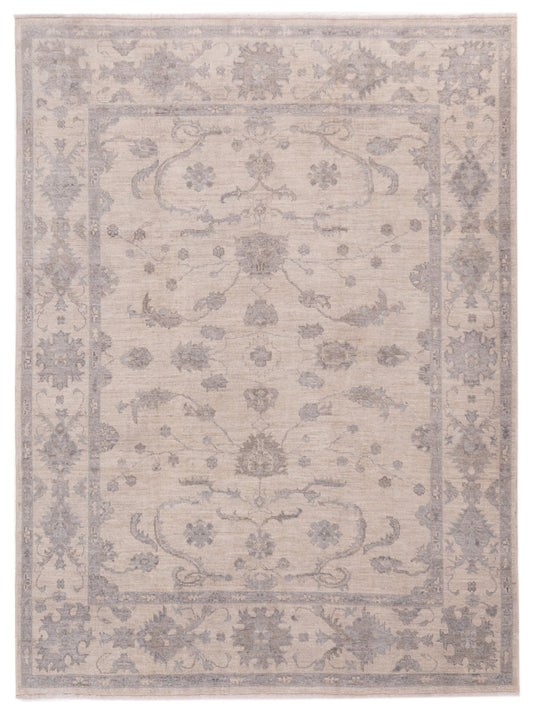 Anadol Angora Oushak  Ivory Ivory Traditional