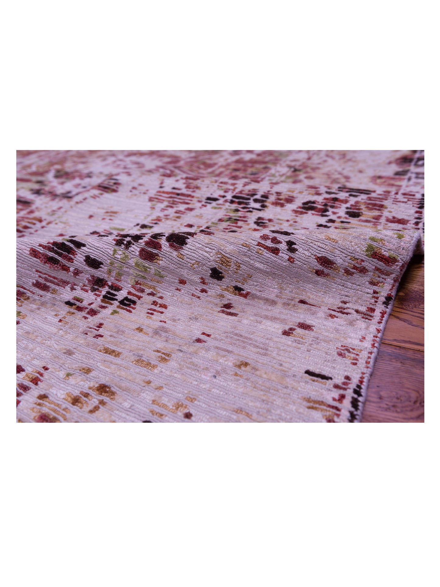 Tibetino 129534 Multi Multi 8.10x11.9 Hand Knotted Rug