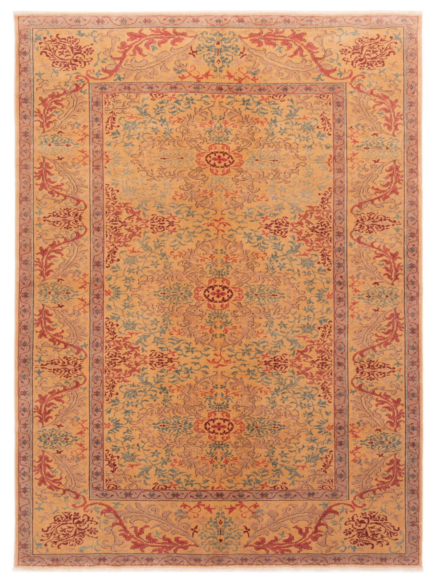 Pasha Antique Loom  Gold  Traditional