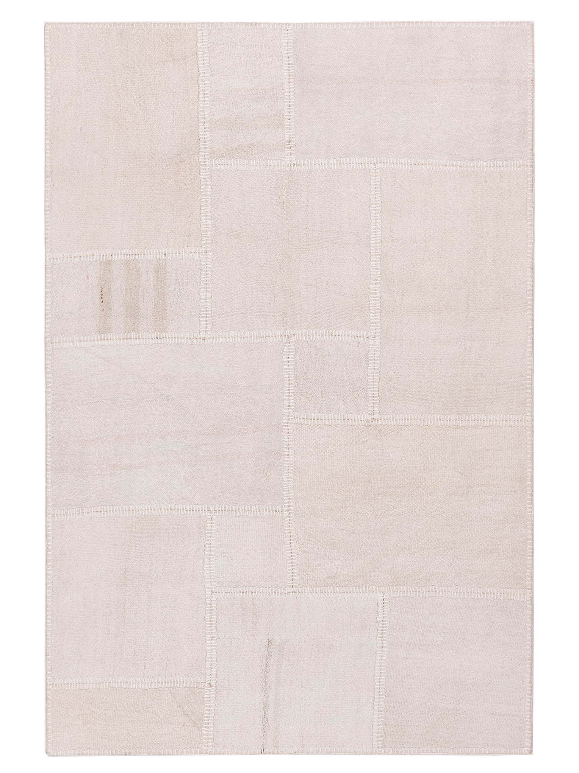 Pasha Turkish Vestige Patchwork  Ivory  Contemporary