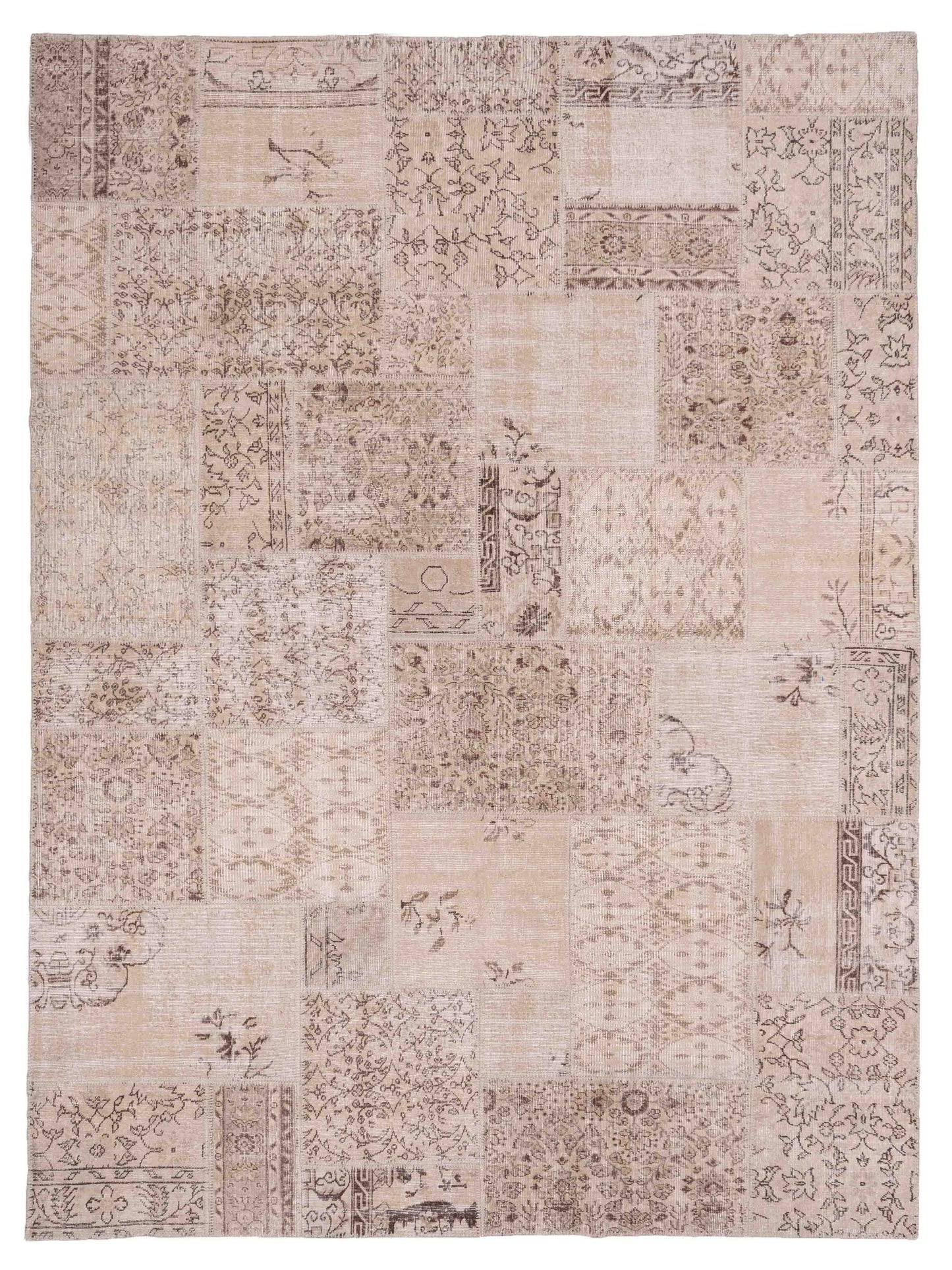 Pasha Turkish Vestige Patchwork  Natural  Contemporary