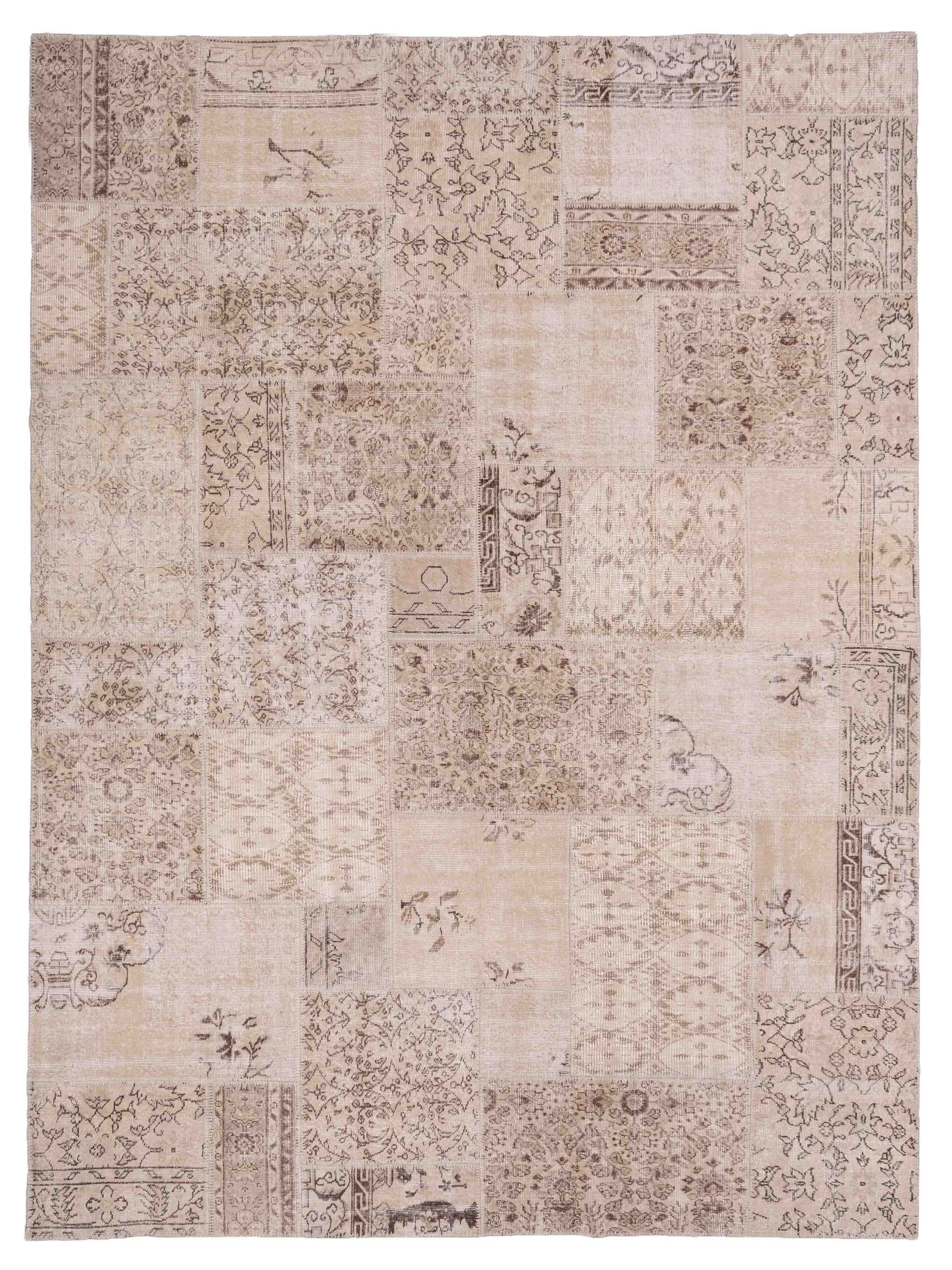 Pasha Turkish Vestige Patchwork  Natural  Contemporary