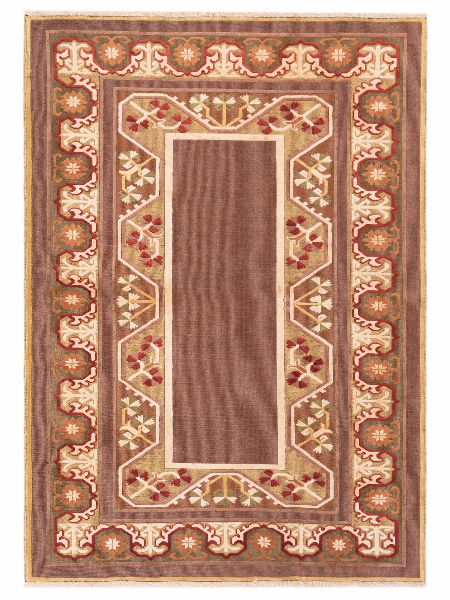 Pasha Milas  Brown Green Traditional