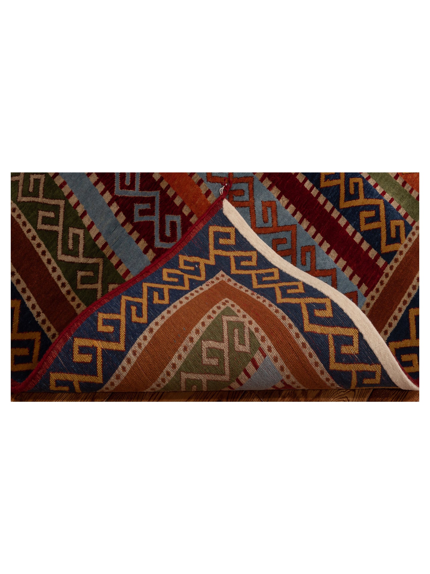 Shawl 110882 Multi 4.1x5.9 Hand Knotted Rug