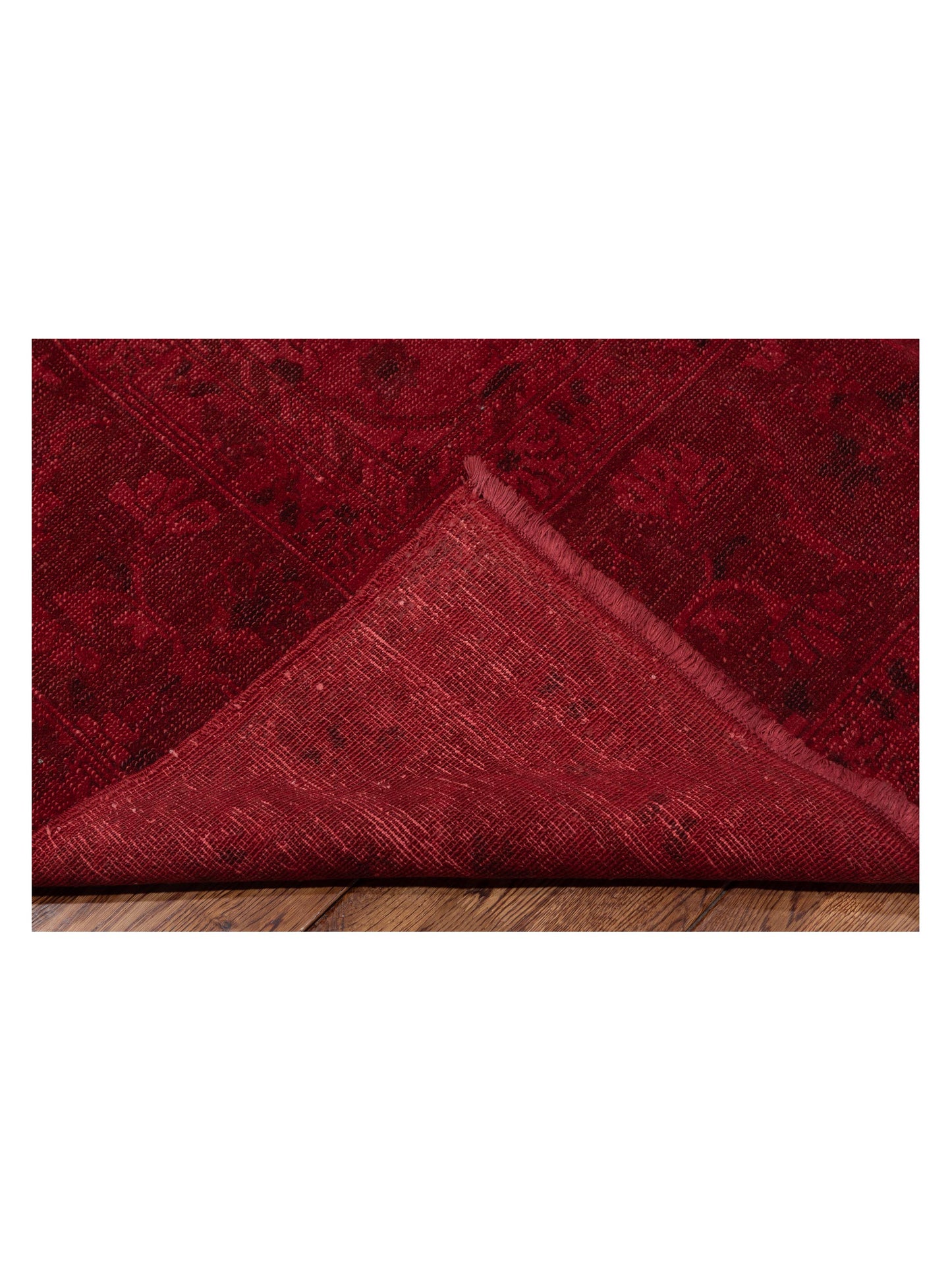 Vintage 78876 Red 9.1x12.10 Hand Knotted Rug