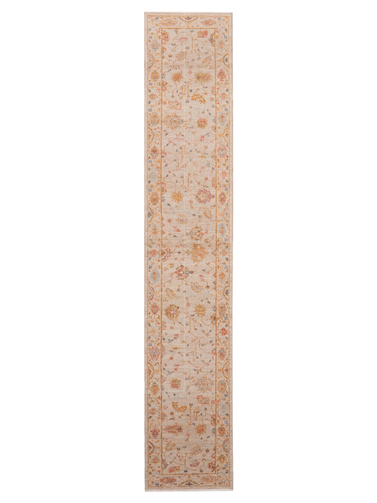 Anadol Angora Oushak  Ivory Ivory Traditional