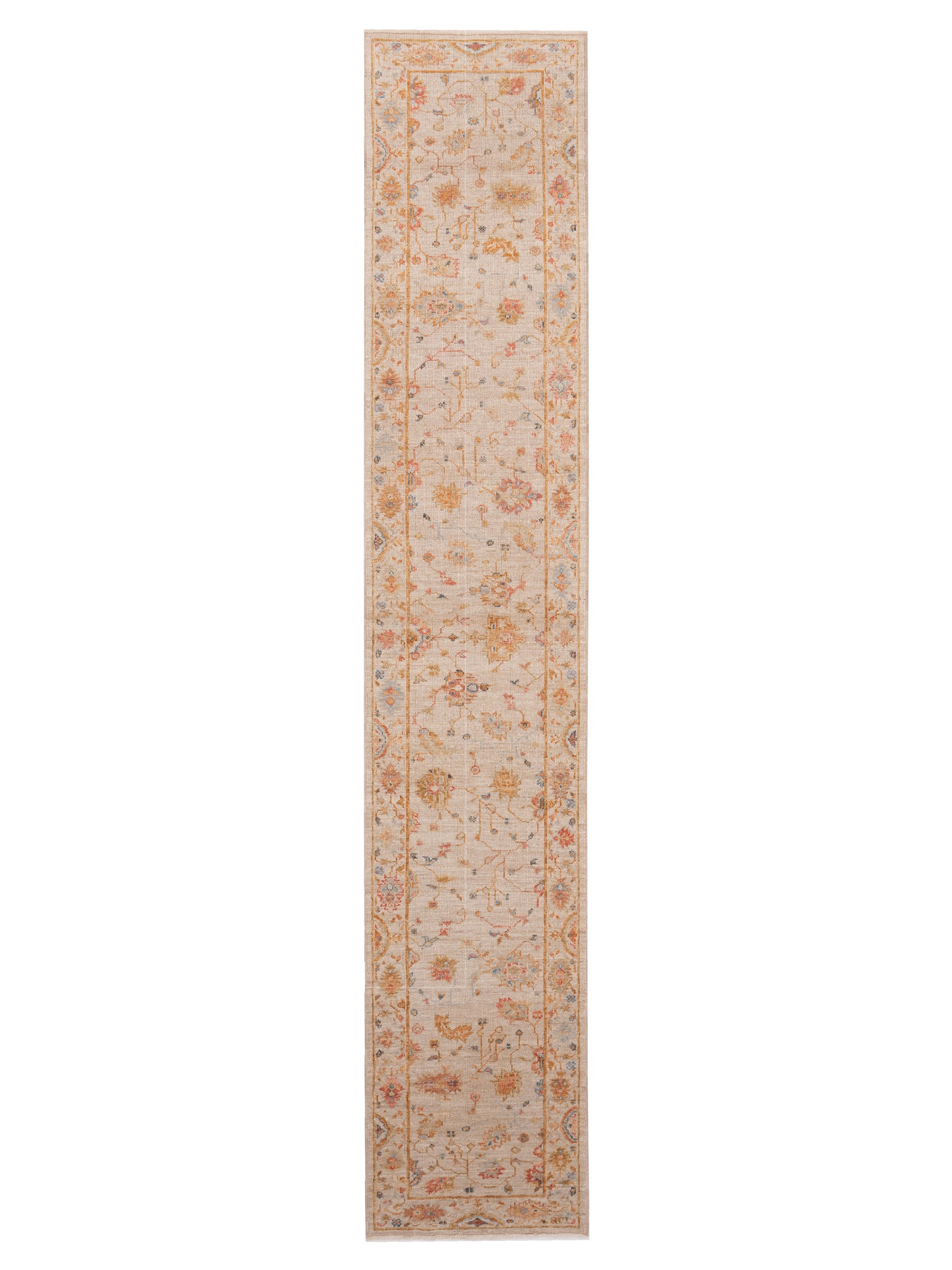 Anadol Angora Oushak  Ivory Ivory Traditional