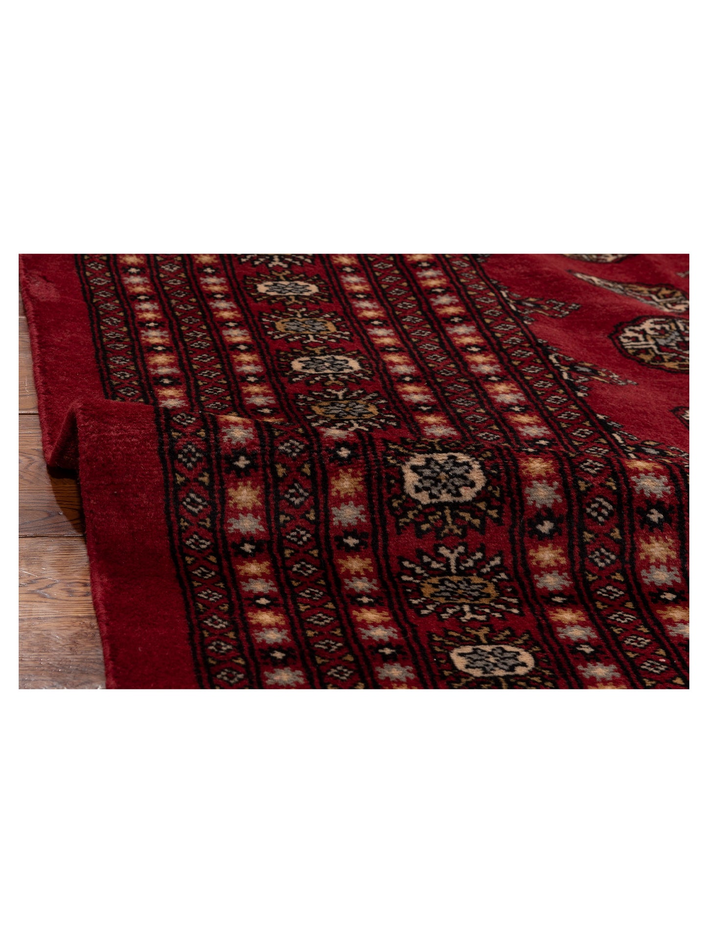 Bokhara 153394 Red Red 9.3x12.1 Hand Knotted Rug