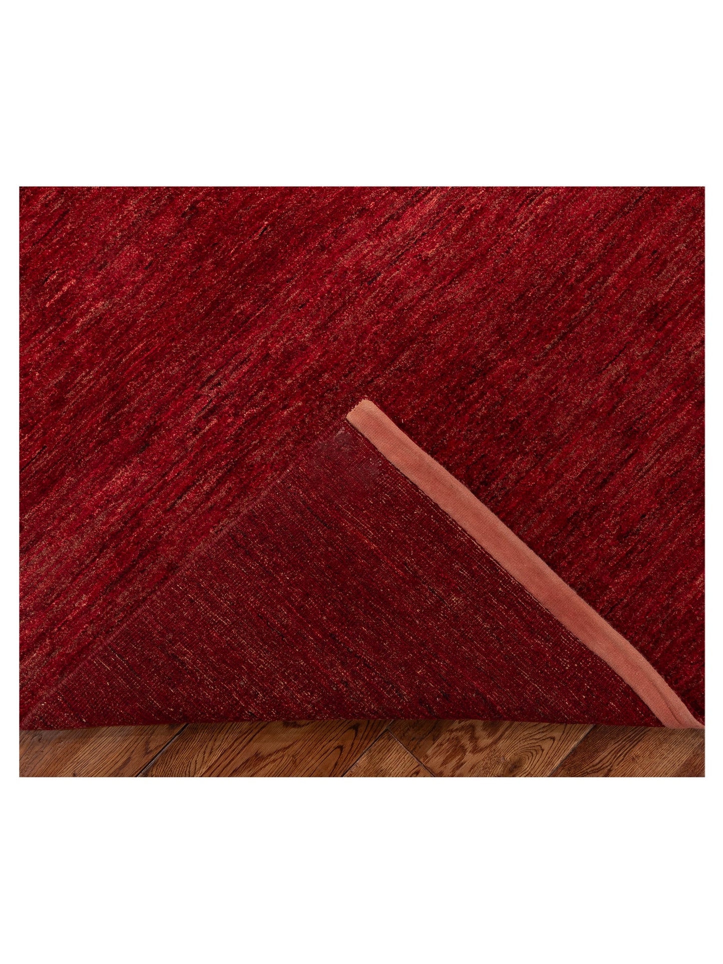 Tibetino 154007 Red Red 5x6.9 Hand Knotted Rug