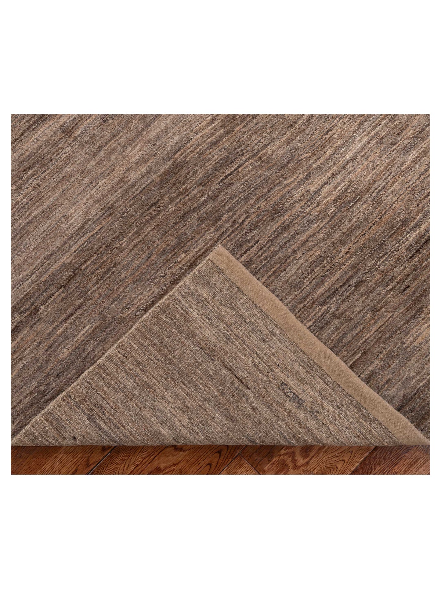Tibetino 154008 Brown Brown 5.4x8 Hand Knotted Rug