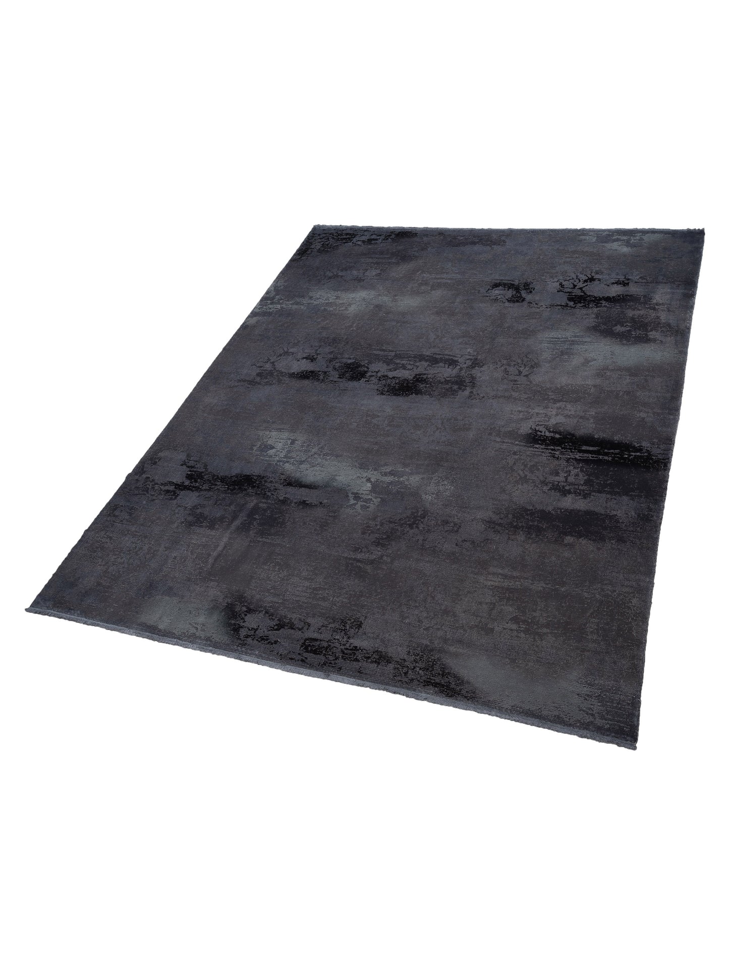 Vintage 108920 Dark Gray 9.6x12 Hand Knotted Rug