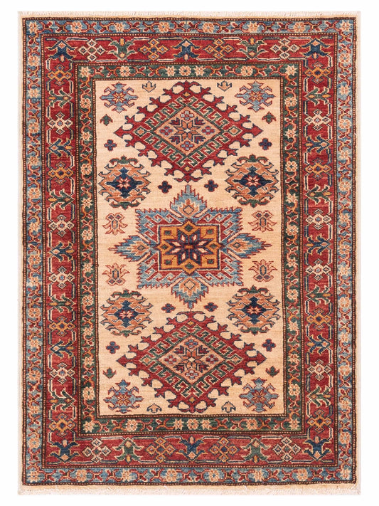 Nomad Super Kazak  Ivory Red Tribal