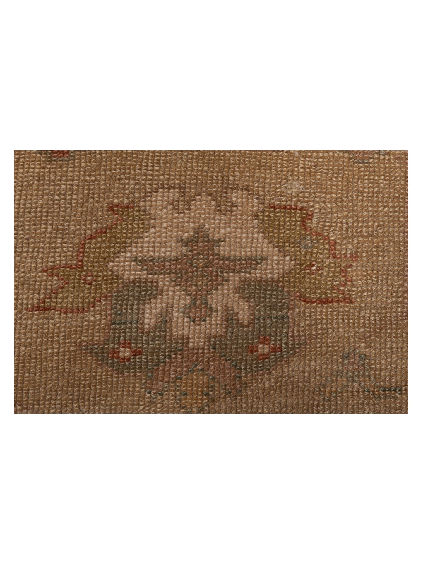 Anadol Oushak 75105 Beige Pink 8.4x9.6 Hand Knotted Rug