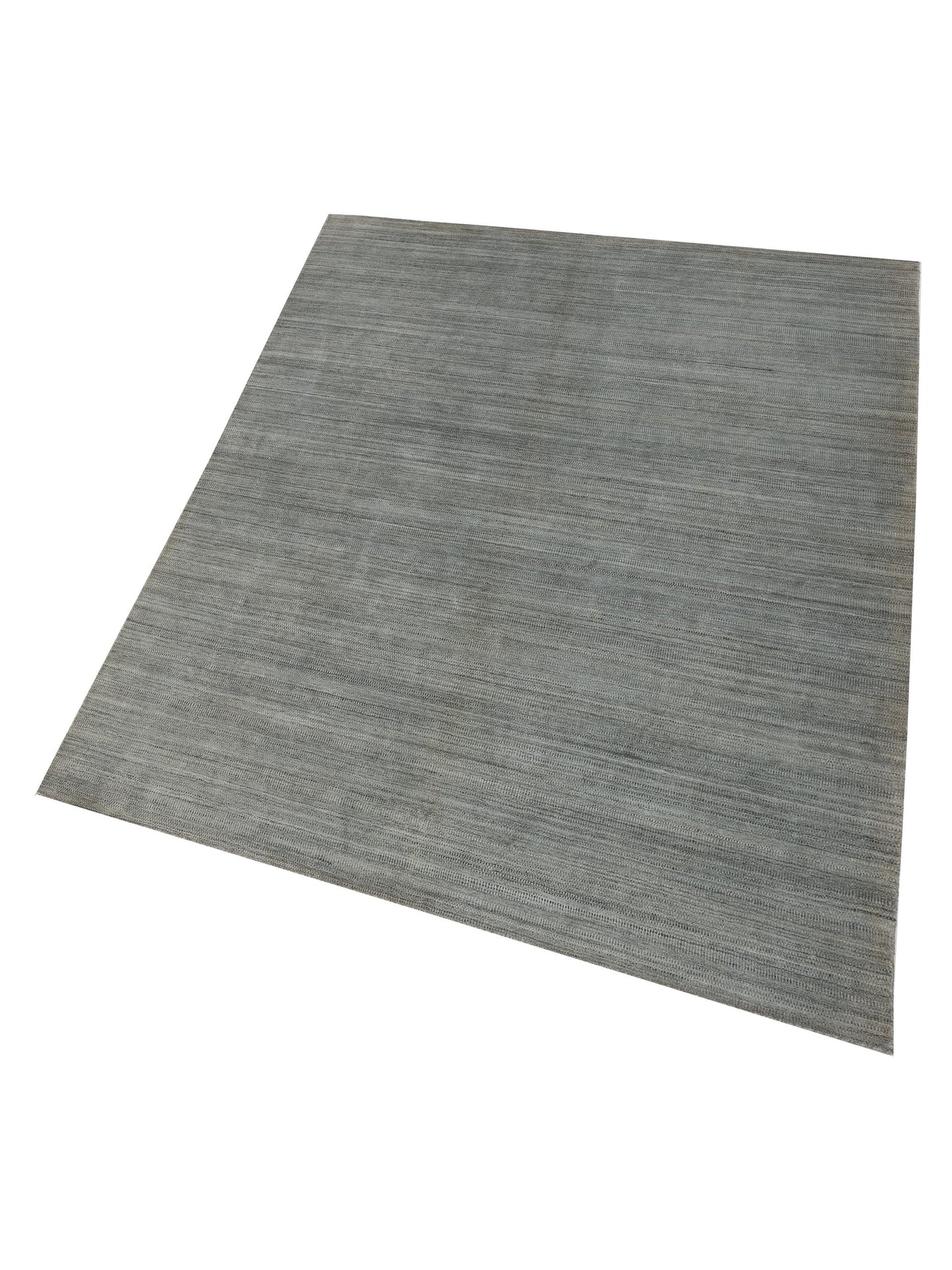 Himalayan 128038 Gray Silver 8x10.2 Hand Knotted Rug