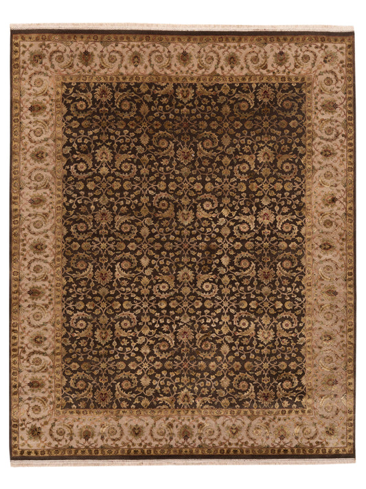 Rajpur Imperial Silk  Green Ivory Traditional