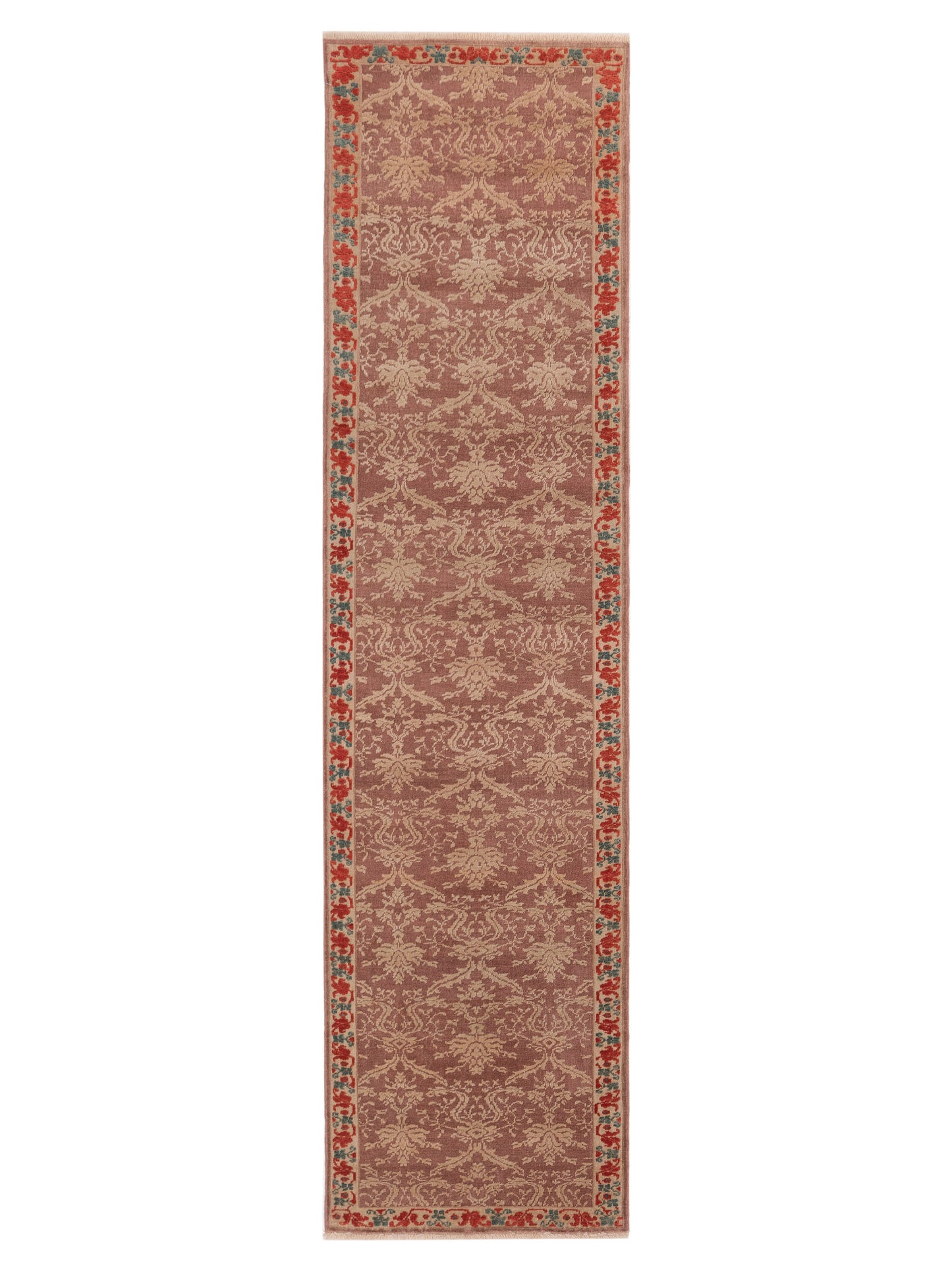 Pasha Antique Loom  Purple Beige Traditional
