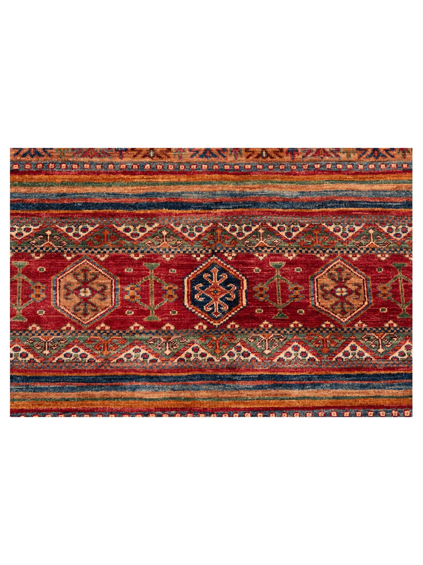 Khorjin 145481 Multi 5x6.8 Hand Knotted Rug