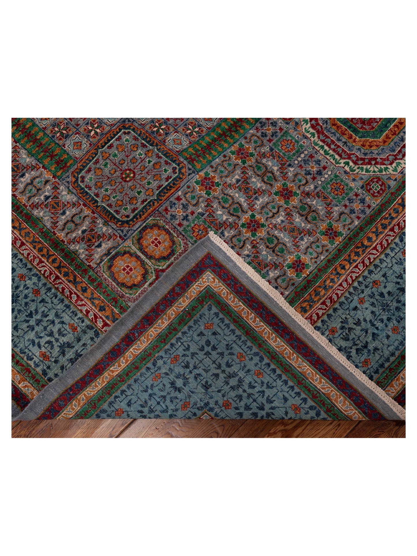 Artisan Mamluk 154778 Gray Gray 8.3x10 Hand Knotted Rug