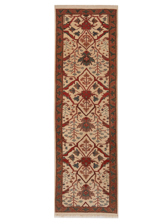 Pasha Antique Loom  Ivory Gold Traditional