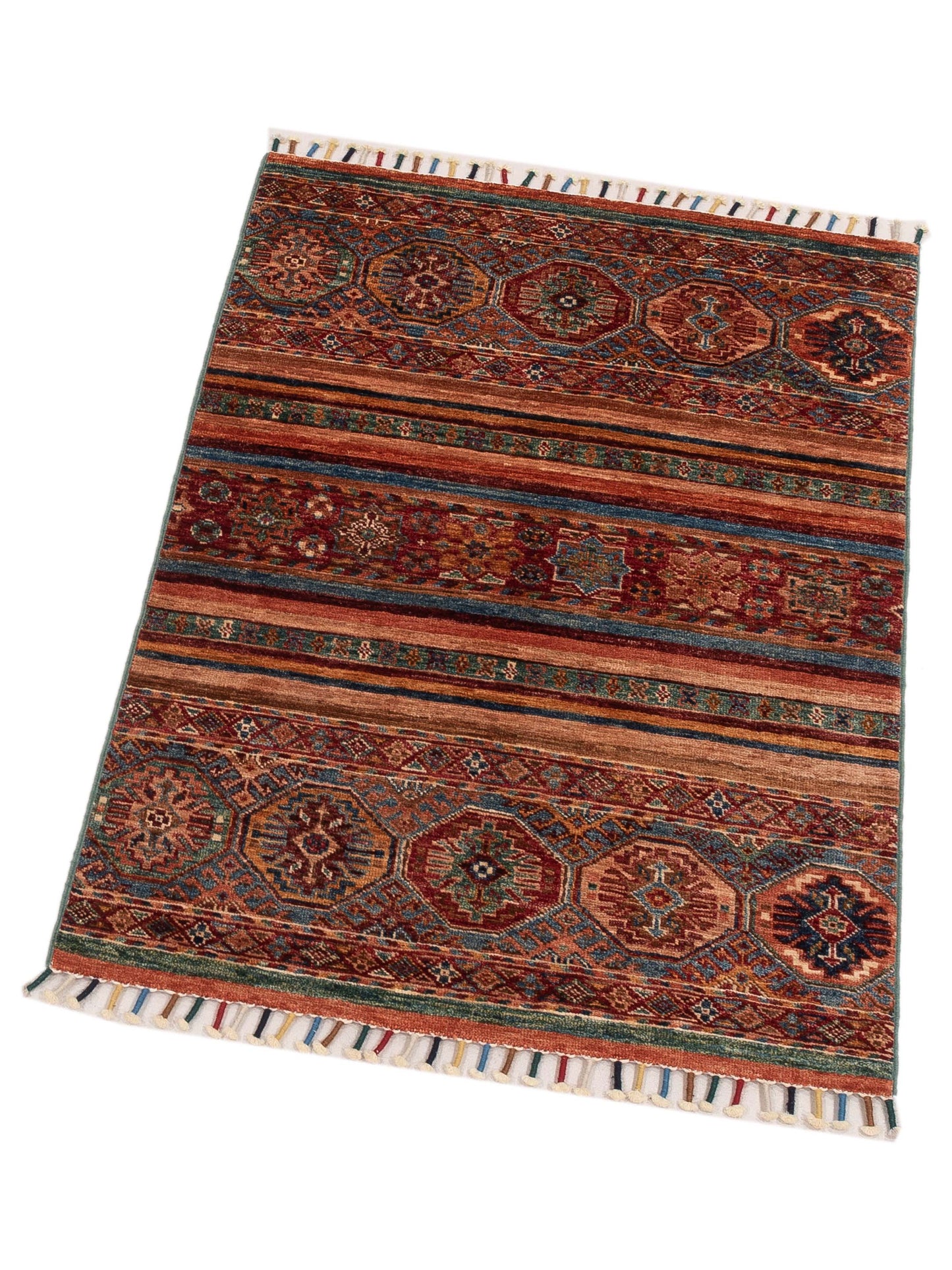 Khorjin 149052 Multi Multi 2.9x4 Hand Knotted Rug