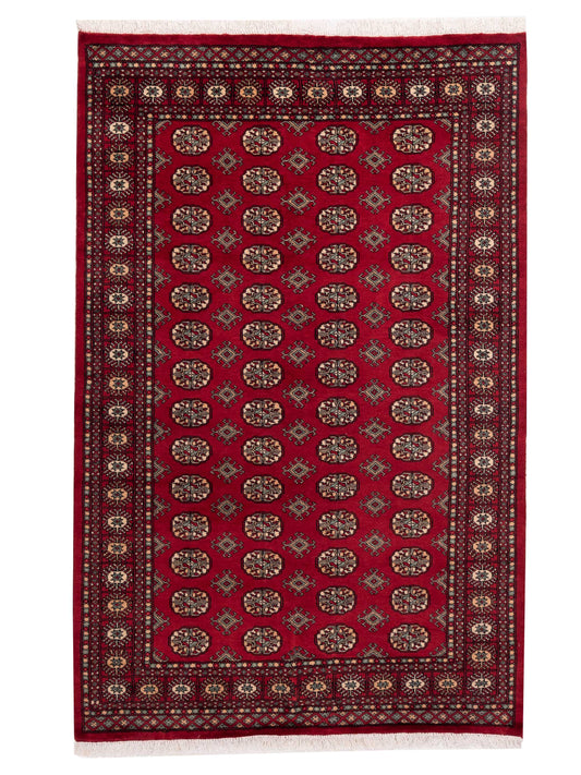 Nomad Bokhara  Red Red Traditional