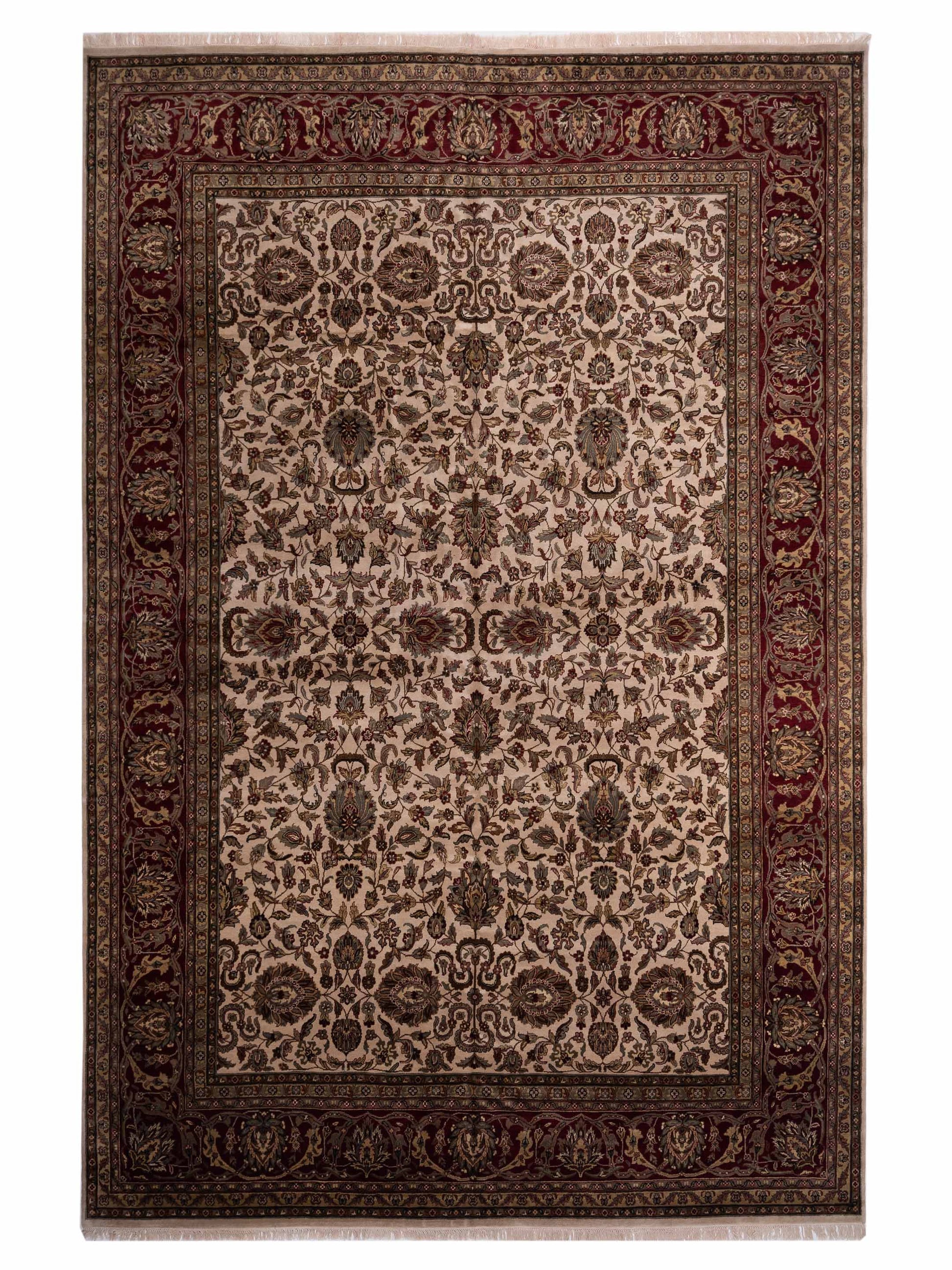 Rajpur Royal  Ivory Red Traditional