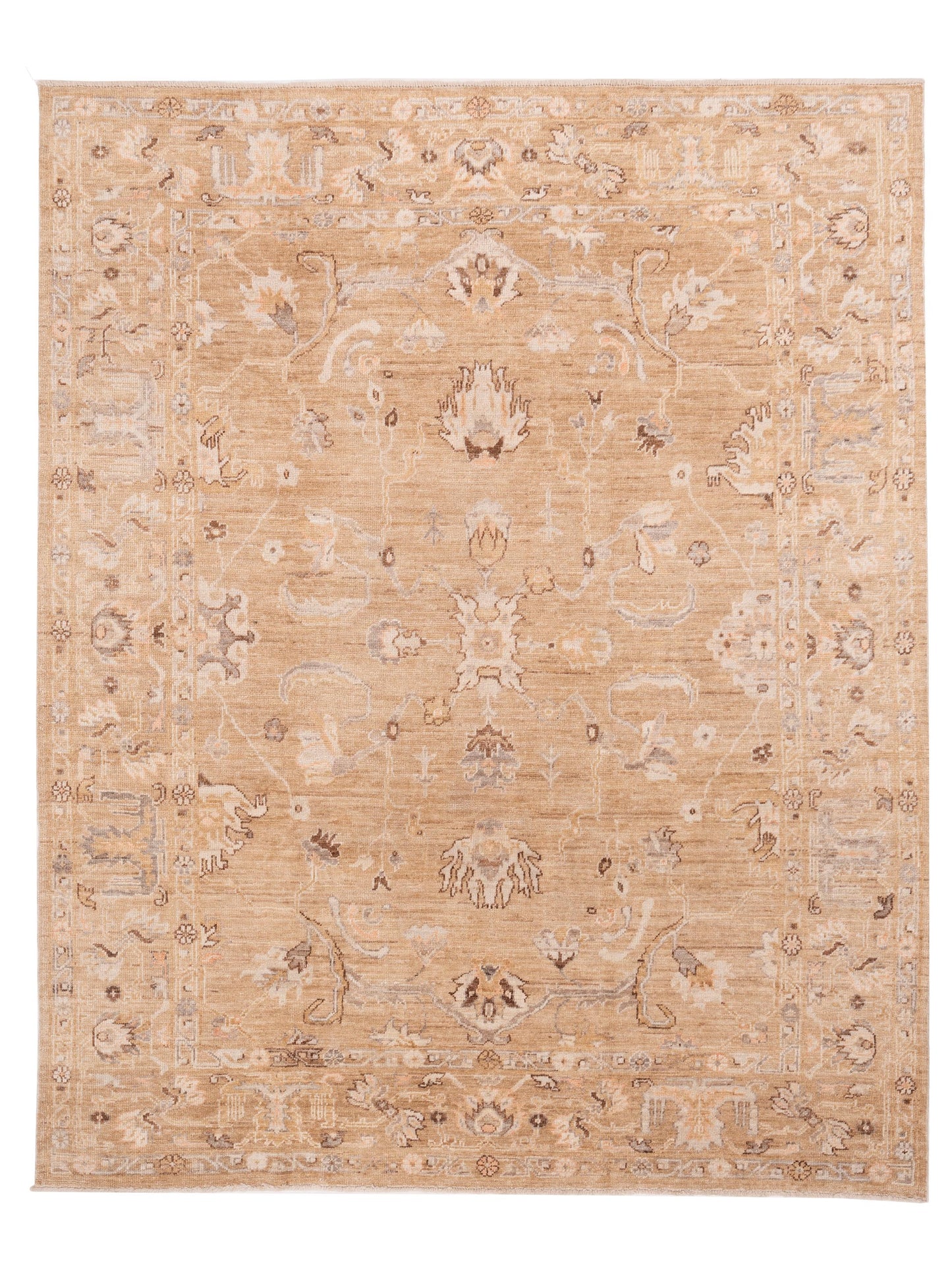 Anadol Angora Oushak  Gold Gold Traditional