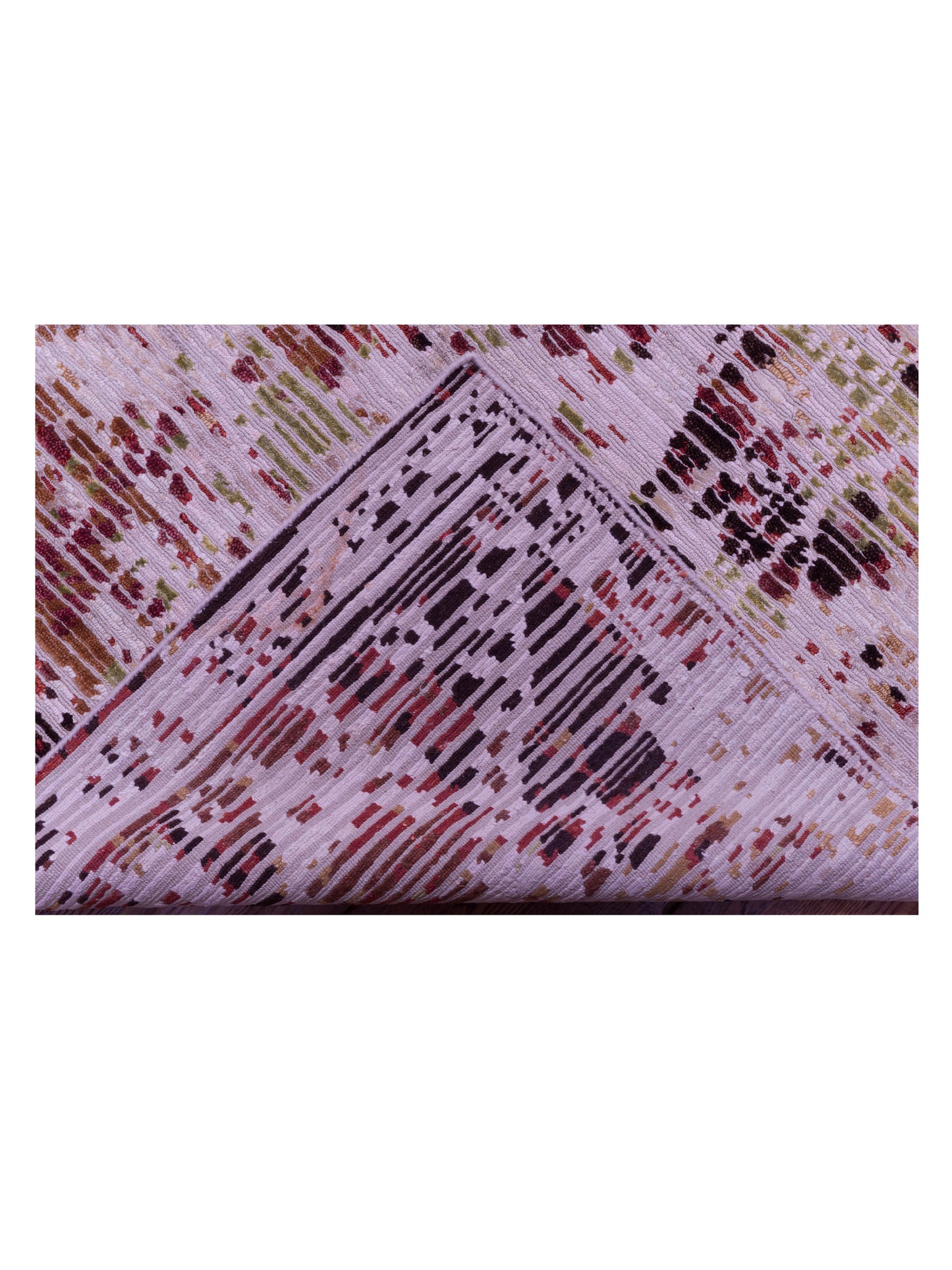 Tibetino 129534 Multi Multi 8.10x11.9 Hand Knotted Rug