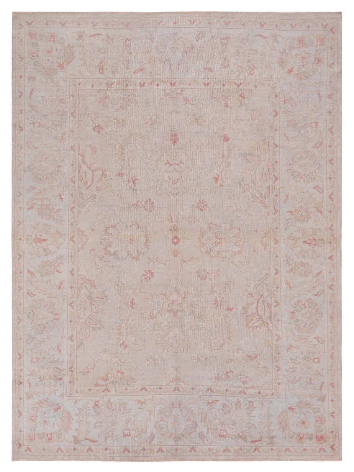 Pasha Anadol Oushak  Silver  Transitional