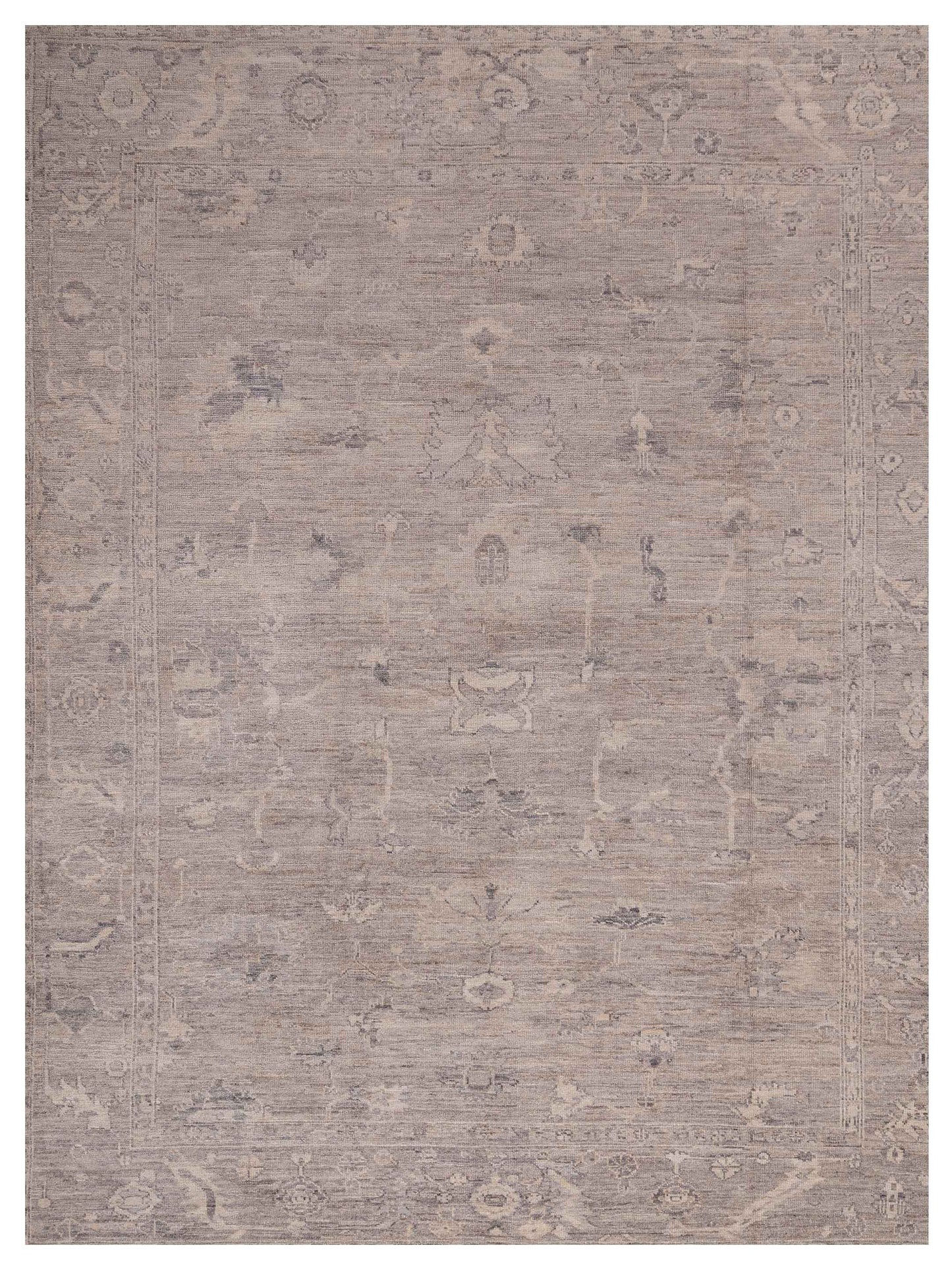 Anadol Angora Oushak  Gray Gray Traditional