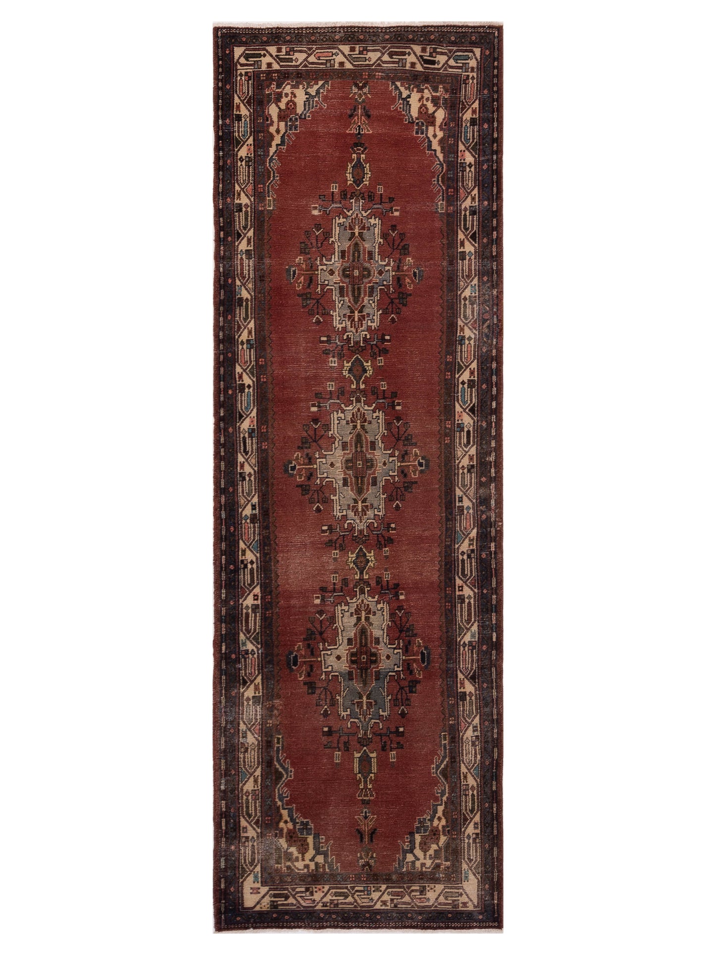 Pasha Persian  Rust Brown Traditional